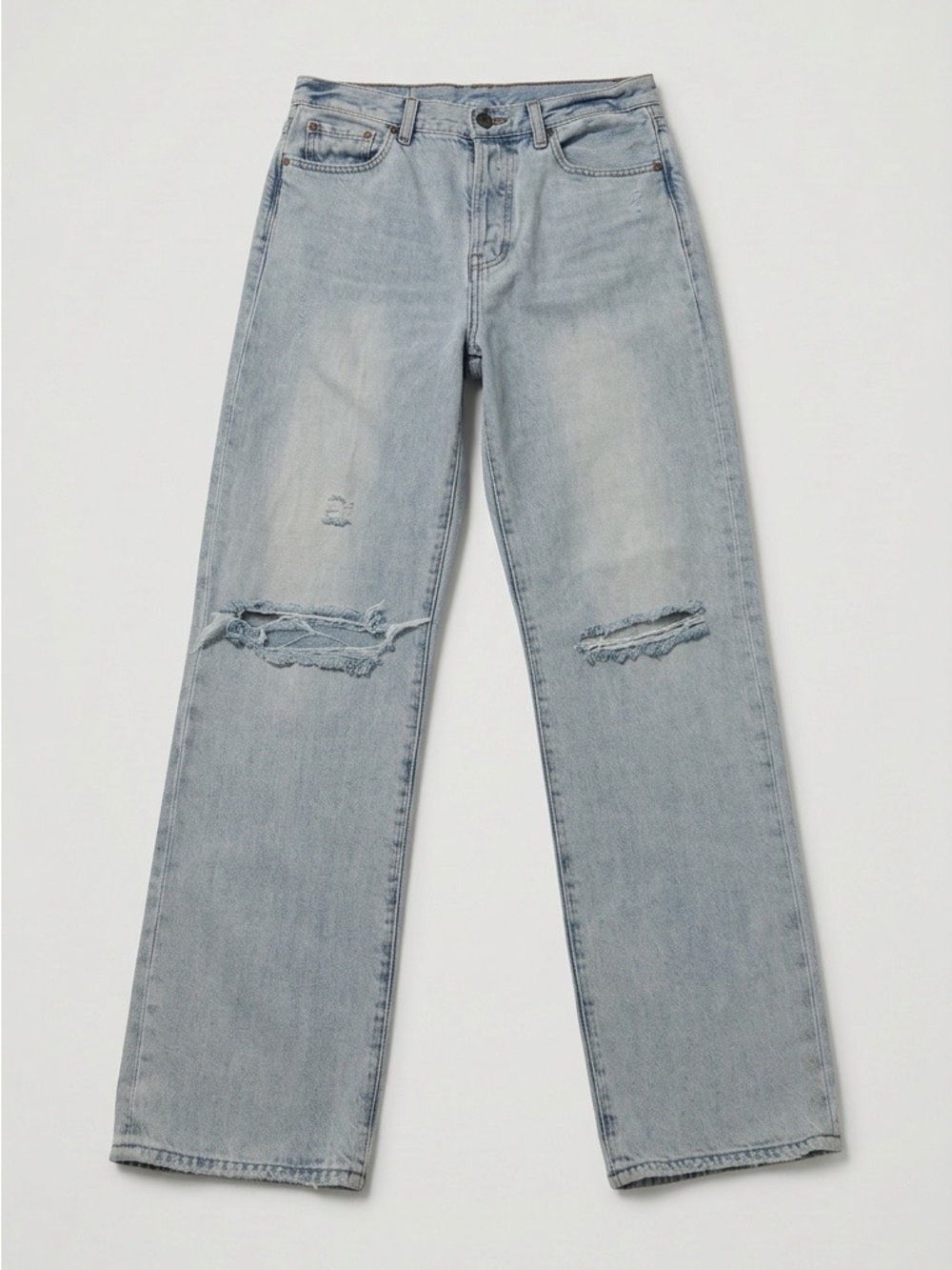 pistola Light Wash Relaxed Distressed Women’s Jeans